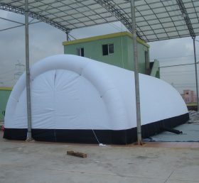 Tent1-43 Tenda tiup putih