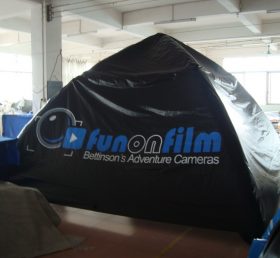 Tent1-68 Tenda tiup hitam