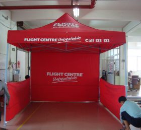 F1-17 Tenda tenda merah lipat komersial