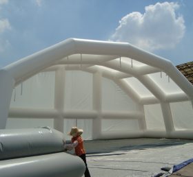 Tent1-282 Tenda tiup outdoor raksasa tenda putih