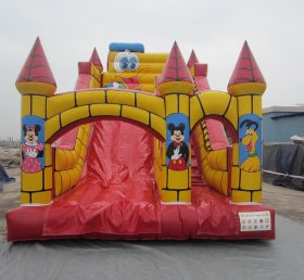 T8-775 Disney Children's Kastil Jumper Tiup Dry Slide