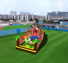 T6-458 Farm Giant Inflatable Amusement Park Taman Bermain Trampolin Anak