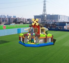 T6-474 Farm Giant Inflatable Amusement Park Anak Inflatable Playground