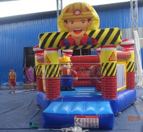 T2-3333 Builder Bob Inflatable Trampolin