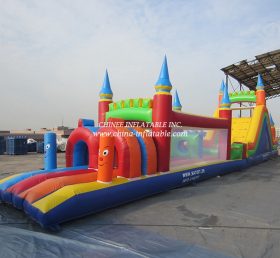 T7-272 Castle Obctacle Stadium Jumping Sports Game