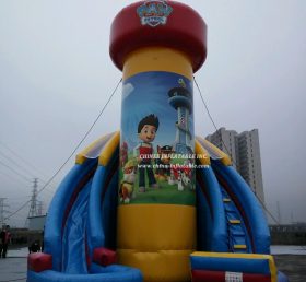 T8-614b Paw Patrol Children's Inflatable Dry Slide