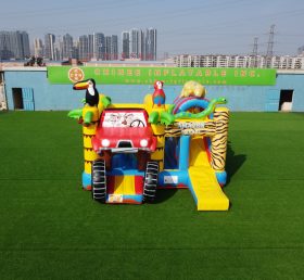 T2-3427 Amazon Wildlife Park Bouncing Combo Jumping Castle