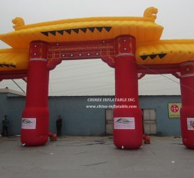 arch2-017 Lengkungan tiup Cina