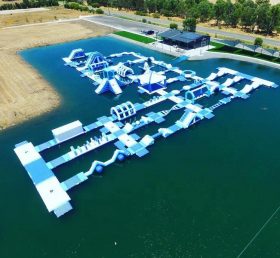 S25 Inflatable Water Park Water Island