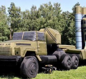 SI1-004 Giant Inflatable Military Missile Tank Umpan Latihan Militer Model Inflatable Car