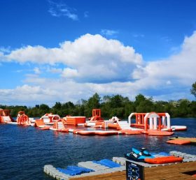 S51 Inflatable Water Park Water Island