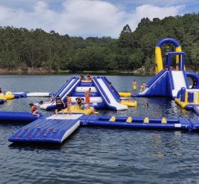 S48 Inflatable Floating Water Park Water Island