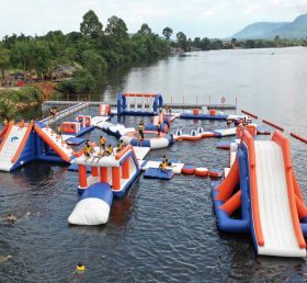 S22 Inflatable Water Park Water Island