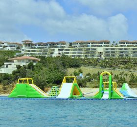 S36 Inflatable Water Park Water Island