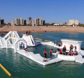 S45 Inflatable Water Park Water Island