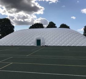 Tent3-009 King's College Taunton 36M X 20.5M Pvc Cable Dome