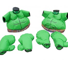 SS1-8 Dewasa Green Warrior Superhero Sumo Set
