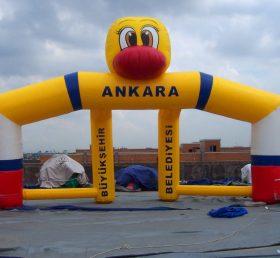 Arch2-038 Looney Tunes Inflatable Arch