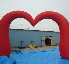 Arch1-240 Lengkungan tiup berbentuk hati