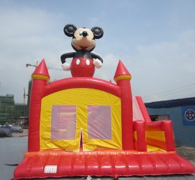 T2-3232 Disney Mickey dan Minnie Inflatable Castle