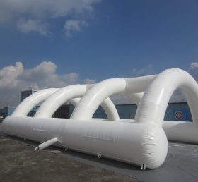 Arch2-356 Lengkungan putih raksasa tiup
