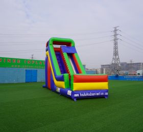 T8-444B Classic Inflatable Slide Outdoor Slide Dry Slide dari Chinee Inflatable Slide