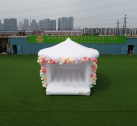 T2-3491B Outdoor White Inflatable Wedding Party Tent Bouncing House