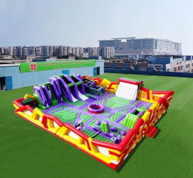 GF2-063 Inflatable Park Jumping Stretch Ground Inflatable Outdoor Playground