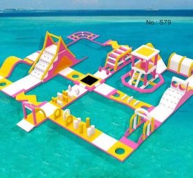 S79 Inflatable Water Park Water Island