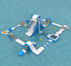 S136 Inflatable Water Park Water Island