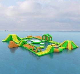 S135 Inflatable Water Park Water Island