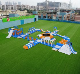 S106 Inflatable Water Park Water Island