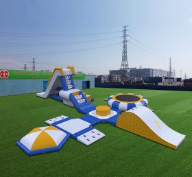 S109 Inflatable Water Park Water Island