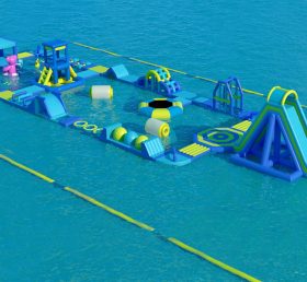 S116 Inflatable Water Park Water Island