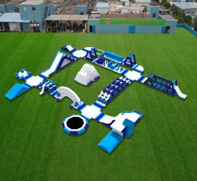 S172 Inflatable Water Park Water Island