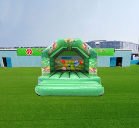 T2-4166 12X12Ft Green Party Bouncing House
