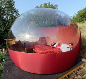 Tent1-5028 Tenda gelembung merah