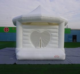 T2-3538 White Wedding Inflatable Castle