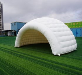 Tent1-4224 Tenda kubah tiup putih