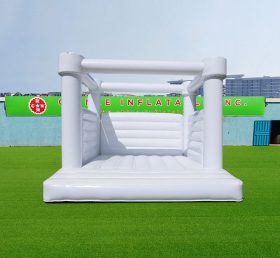 T2-3514 White Wedding Bouncing House