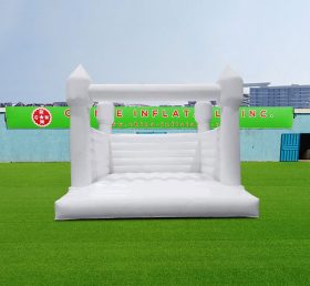 T2-3519 White Wedding Inflatable Castle