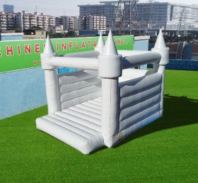 T2-3561 White Wedding Inflatable Castle