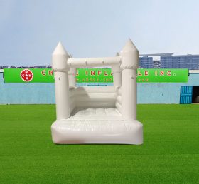 T2-3545 Mini White Wedding Inflatable Castle