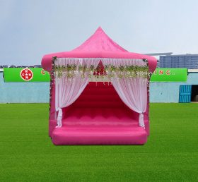 T2-3546 Pink Wedding Inflatable Castle