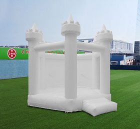 T2-3556 White Wedding Inflatable Castle