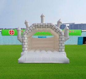 T2-3559 White Wedding Inflatable Castle