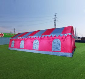 Tent1-4148 Tenda pesta tiup merah muda