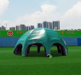 Tent1-4294 Tenda laba-laba tiup hijau
