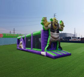 T7-1498 Shrek 3D-Hd Inflatable Rintangan Race