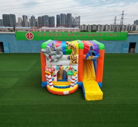 T2-4794 Pesta Ulang Tahun Jungle Inflatable Castle